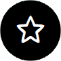 hi icon star